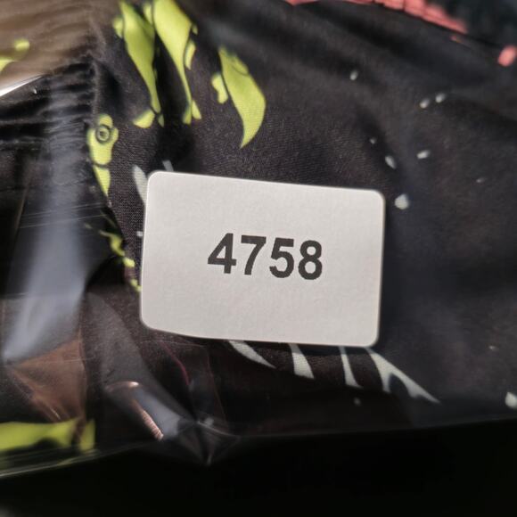 Boardies Shorts Mens Size Large Swim Trunks Black Neon Colors - Picture 13 of 13